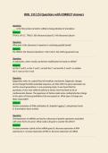 BIOL 133  Questions with CORRECT Answers