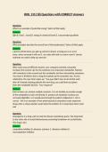 BIOL 133  Questions with CORRECT Answers