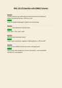 BIOL 133  Questions with CORRECT Answers