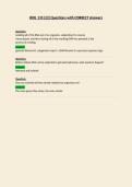 BIOL 133  Questions with CORRECT Answers