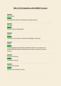 BIOL 133  Questions with CORRECT Answers
