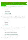 CJE FUNDAMENTALS BENCHMARK &num;2 PATIENT CARE FUNDAMENTALS EXAM &NewLine;2026&sol;2027 &vert; COMPLETE TEST BANK &vert; HIGH-YIELD PRACTICE QUESTIONS & &NewLine;STUDY GUIDE &vert; CORRECT VERIFIED ANSWERS WELL-EXPLAINED SOLUTIONS &vert; &NewLine;LATEST UPDATE
