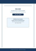 NSG 3600&NewLine;CHILDREN'S HEALTH &sol; PEDIATRIC NURSING&NewLine;NSG 3600 Exam 4&colon; Children&rsquo;s Health Comprehensive Quiz&NewLine;2026 &sol; 2027 UPDATE