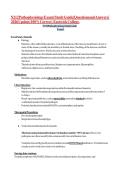 N212 Pathophysiology Exam 1 Study Guide &vert; Questions and Answers &vert; 2026 Update &vert; 100&percnt; Correct - Eastwick College&period;&NewLine;