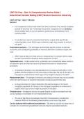 C207 OA Prep - Quiz 1-6 Comprehensive Review Guide &vert; &NewLine;Data-Driven Decision Making &lpar;C207&rpar; Western Governors University