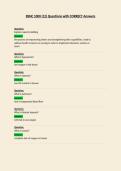 BSNC 1000 Questions with CORRECT Answers