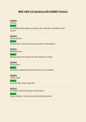 BSNC 1000 Questions with CORRECT Answers