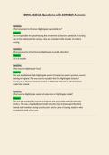 BSNC 1020  Questions with CORRECT Answers