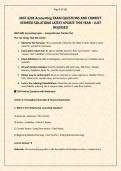 MGT 6201 Accounting EXAM QUESTIONS AND CORRECT VERIFIED SOLUTIONS LATEST UPDATE THIS YEAR &ndash; JUST RELEASED&period;pdf&NewLine;&NewLine;
