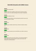 BUSA 4000 Questions with CORRECT Answers