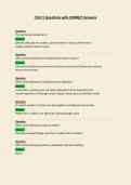 WGU C165  Questions with CORRECT Answers