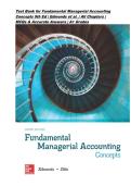 Test Bank for Fundamental Managerial Accounting&NewLine;Concepts 9th Ed &vert; Edmonds et al&period; &vert;ISBN&colon; 9781259969508 &vert; All Chapters &vert;&NewLine;MCQs & Accurate Answers &vert; A&plus; Grades