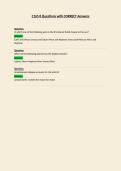 WGU C165  Questions with CORRECT Answers