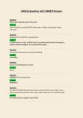 WGU C808 Questions with CORRECT Answers