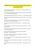 NDI&sol;NDT Test with all Correct & 100&percnt; Verified Answers &vert;Guaranteed to Pass