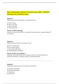  Basic Wastewater Operator Practice Exam 2026 &vert; 200 Real Questions & Verified Answers