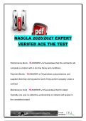 NASCLA 2026&sol;2027 Exam &vert; 100&plus; Questions & Answers &vert; Bonds&comma; Insurance&comma; Contracts&comma; OSHA&comma; NFPA 72 & Project Management &vert; NASCLA &vert; National Association of State Contractors Licensing Agencies