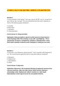ATI MENTAL HEALTH EXAM QUESTIONS&comma; ANSWERS & EXPLANATIONS 2026