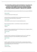 EXAM FOR THE CERTIFICATION OF PHARMACY TECHNICIANS &NewLine;&lpar;ExCPT&rpar; &vert; NEWEST 2026&sol;2027 ACTUAL EXAM &vert; COMPLETE &NewLine;QUESTIONS AND CORRECT DETAILED ANSWERS &lpar;VERIFIED &NewLine;ANSWERS&rpar; &vert;ALREADY GRADED A&plus; &vert;&vert;BRAND NEW VERSION&excl;&excl;