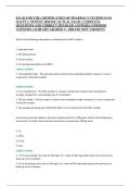 EXAM FOR THE CERTIFICATION OF PHARMACY TECHNICIANS &NewLine;&lpar;ExCPT&rpar; &vert; NEWEST 2026&sol;2027 ACTUAL EXAM &vert; COMPLETE &NewLine;QUESTIONS AND CORRECT DETAILED ANSWERS &lpar;VERIFIED &NewLine;ANSWERS&rpar; &vert;ALREADY GRADED A&plus; &vert;&vert;BRAND NEW VERSION&excl;&excl;