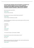 EXAM FOR THE CERTIFICATION OF PHARMACY TECHNICIANS &NewLine;&lpar;ExCPT&rpar; &vert; NEWEST 2026&sol;2027 ACTUAL EXAM &vert; COMPLETE &NewLine;QUESTIONS AND CORRECT DETAILED ANSWERS &lpar;VERIFIED &NewLine;ANSWERS&rpar; &vert;ALREADY GRADED A&plus; &vert;&vert;BRAND NEW VERSION&excl;&excl;