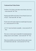 Tradesman Exam Written Portion &ndash; Practice Questions & Answers &vert; Study Guide