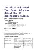 2026&sol;2027 Arkansas CDL School Bus &lpar;S&rpar; Endorsement Elite Test Bank &vert; S-Tier Exam Prep & Study Guide