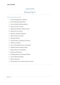 AQA GCSE Biology Paper 2 AQA GCSE Biology Complete Exam Material with Practice Questions and Answers