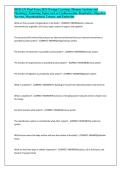 BIOD 151 Final Exam 2025 &lpar;Portage Learning&rpar; &vert; Human Anatomy and Physiology &vert; Featuring Topics such as Cardiovascular&comma; Respiratory&comma; Digestive&comma; Nervous&comma; Musculoskeletal&comma; Urinary&comma; and Endocrine&NewLine;