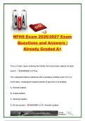 NFHS Volleyball Exam 2026&sol;2027 &ndash; 100&plus; Questions & Correct Answers &vert; Libero&comma; Substitutions&comma; Serving&comma; Officials&comma; Uniforms&comma; Net Play & Conduct