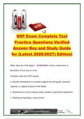 QSP Exam 2026&sol;2027 &ndash; 40&plus; Practice Questions & Verified Answers &vert; CGP&comma; SWPPP&comma; Risk Levels&comma; BMPs&comma; REAP&comma; RUSLE & Stormwater Monitoring