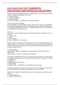 CHC PRACTICE TEST COMPLETE QUESTIONS AND DETAILED SOLUTIONS &NewLine;