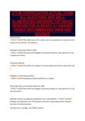 CTCM CERTIFICATION ACTUAL EXAM&NewLine;ALL QUESTIONS AND WELL&NewLine;ELABORATED ANSWERS TOP RATED&NewLine;VERSION FOR ALREADY A&plus; GRADED&NewLine;HIGHLY RECOMMENDED &vert;NEW AND&NewLine;REVISED