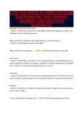 CTCD Test GRADE A&plus; COMPLETE EXAM&NewLine;QUESTIONS AND 100&percnt; VERIFIED&NewLine;ANSWERS &lpar;2026&sol;2027&rpar; PASS&NewLine;GUARANTEE