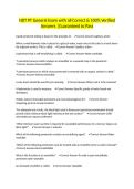 NDT PT General Exam with all Correct & 100&percnt; Verified Answers &vert;Guaranteed to Pass