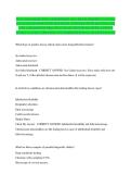 WGU D115 Advanced Pathophysiology Objective Assessment Exam Prep &vert; Practice Questions&comma; Answers & Rationales &vert; 2026&sol;2027&NewLine;&NewLine;