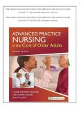 Test Bank for Advanced Practice Nursing in the Care of Older Adults&comma; 2nd Edition by Laurie Kennedy-Malone &vert; Questions and Answers &vert; Chapters 1&ndash;19