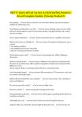 NDT VT Exam with all Correct & 100&percnt; Verified Answers &vert;Actual Complete Update &vert;Already Graded A&plus;