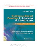 Evidence-Based Practice in Nursing & Healthcare &ndash; Practice Questions & Rationalized Answers &lpar;5th Edition&comma; Melnyk&rpar; - PDF