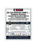 NR-328 Verified Exam 3 &mdash; Pediatric Nursing &vert; Chamberlain College of Nursing &vert; Q & A &vert; 2026&sol;2027 Edition