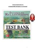 Intimate Relationships 9&sol;E by Rowland Miller All Chapters 1 to 14 Covered