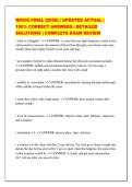 NR302 FINAL &lbrack;2026&rsqb; &vert; UPDATED ACTUAL &vert;&NewLine;100&percnt; CORRECT ANSWERS &vert; DETAILED&NewLine;SOLUTIONS &vert; COMPLETE EXAM REVIEW
