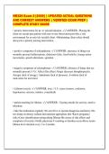 NR326 Exam 2 &lbrack;2026&rsqb; &vert; UPDATED ACTUAL QUESTIONS&NewLine;AND CORRECT ANSWERS &vert; VERIFIED EXAM PREP &vert;&NewLine;COMPLETE STUDY GUIDE