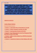 CGSC X100 Actual Exam Prep 2026-2027 &ndash; 215 Questions & Answers with Detailed Rationales &vert; Clausewitzian Theory&comma; Mission Command&comma; Joint Operations&comma; Force Management&comma; MDMP & Operational Design &vert; 100&percnt; Verified A&plus; Study Guide