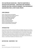 NYC ELECTRICIAN EXAM 2026 &ndash; PRACTICE QUESTIONS &&NewLine;DETAILED EXPLANATIONS&rsqb; &ndash; QUESTIONS AND ANSWERS &vert;&NewLine;VERIFIED AND WELL DETAILED ANSWERS &vert; PLUS RATIONALES &vert;&NewLine;GUARANTEED PASS &vert; LATEST EXAM UPDATE&NewLine;