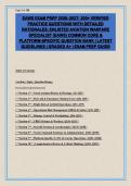 EAWS Exam Prep 2026-2027 &ndash; 200&plus; Verified Practice Questions & Answers with Detailed Rationales &vert; Enlisted Aviation Warfare Specialist Common Core & Platform-Specific &vert; Graded A&plus; Study Guide