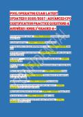 Pool Operator Exam 2026&sol;2027 &vert; CPO Certification Practice Questions & Answers