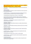WGU C268 Spreadsheets Question and Answer &lbrack;2026&rsqb; &vert;&NewLine;UPDATED ACTUAL Exam &vert; Latest Version&NewLine;