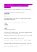 NURS 2730 -Foundations Test Questions and All Correct Answers 2026-2027 Updated&period;
