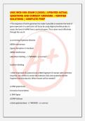 UIUC MCB 450&colon; EXAM 2 &lbrack;2026&rsqb; &vert; UPDATED ACTUAL&NewLine;QUESTIONS AND CORRECT ANSWERS &vert; VERIFIED&NewLine;SOLUTIONS &vert; COMPLETE PREP&NewLine;